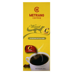 Café moulu Arabica de haute qualité du Vietnam, spécialité Weasel, torréfaction italienne, boîte de 36 mois de durée de conservation, goût sucré - Product Image 3