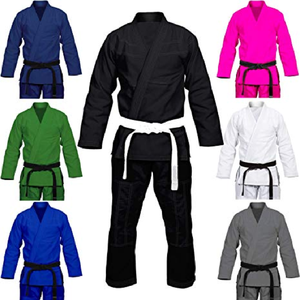 Uniformes de Karate de los Mejores Fabricantes, Conjunto de Primera Calidad, 100% Algodón Elástico, Secado Rápido, Transpirable, Ropa de Entrenamiento de Artes Marciales - Product Image 2
