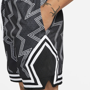 OEM Fully Customized Casual Diamond Men's Mesh Shorts Solid Pattern High Quality Polyester Shorts Lightweight Made in Pakistan - Product Image 4