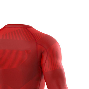 Manches longues, respirant, rashguard pour homme, confortable, qualité de gros, impression numérique personnalisée, polyester/nylon, vêtements de sport de fitness, haute qualité - Product Image 4