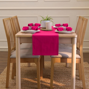 100% Pure Cotton Customizable Print Embroidered <strong>Table</strong> <strong>Runner</strong> Latest <strong>Pattern</strong> for Home Decoration - Product Image 4