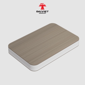 Panneau en mousse PVC de 17 mm, chêne gris clair, 1220x2440 mm, fabriqué au Vietnam pour les meubles et les applications intérieures - Product Image 1