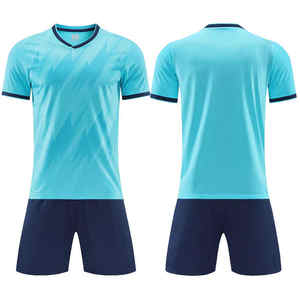 Uniforme de entrenamiento de equipo de fútbol escolar con nombre y número, ropa deportiva personalizable para jugadores de fútbol - Product Image 4