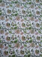 100% reine Baumwolle Voile Stoff Indian Handmade Schöne Block Print Badru Dabu Lightweight 5 Yard Handmade Schöne Uniformen