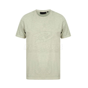 Uso al aire libre Nuevo diseño Lavado ácido Camisetas Venta al por mayor Ropa de moda Hombres Lavado ácido Camisetas - Product Image 1