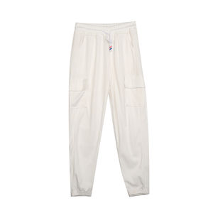 Joggers de gimnasio con estampado personalizado para mujer, cintura elástica de algodón transpirable, diseño frontal plano informal para la temporada de invierno, venta al por mayor - Product Image 4