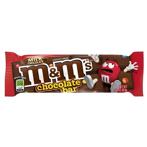 M & M'S MINISキャンディー & ピーナッツミルクチョコレートバーバルクパック、3.9オンスバー (12パック)