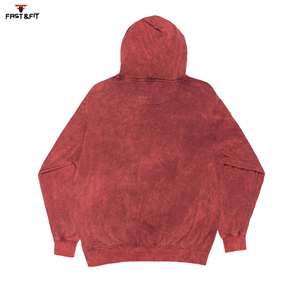 Sudadera con Capucha de Invierno para Mujer, Tejida, de Alta Calidad, con Lavado Ácido, Antiarrugas, Transpirable, Ligera, con Logotipo Frontal - Product Image 5