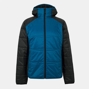 Veste matelassée imperméable chaude pour homme, hiver, impression de logo personnalisée, doudoune, veste à capuche coupe-vent, streetwear - Product Image 1