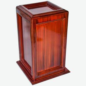 Handmade Wooden <b>Urns</b> for Human Ashes Adult <b>Large</b> - Wooden Box Funeral Cremation <b>Urns</b> for Ashes (11 x 6 x 6 Inches Teak Maroon) - Product Image 5