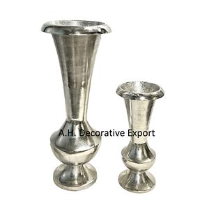 ตารางด้านบนโลหะชามผลไม้ที่มีคุณภาพที่เหนือกว่าร้านอาหารตกแต่งหรูหราเก็บชามชุบนิกเกิลออกแบบชามผลไม้บนฐาน - Product Image 6