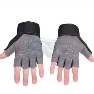 Meilleur prix gants de fitness pour hommes équitation en plein air cyclisme demi-doigt gants de gymnastique respirant confortable gants d'entraînement pour l'entraînement - Product Image 5