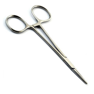 Pinzas Hemostáticas Manuales de Alta Calidad, Rectas, 12.5 cm, Pinzas de Bloqueo Quirúrgicas de Acero Inoxidable, Certificación CE - Product Image 4