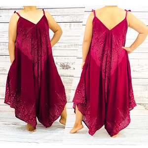 Sohna Long V-neck A-Line Formal Boho <b>Dress</b> in 100% Cotton with Thin Straps Yellow Ethnic Print & Purple Paisley - Product Image 6