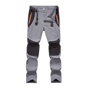 Pantalones de senderismo para mujer personalizados de secado rápido UPF 50, pantalones ligeros de viaje para Golf Cargo Safari, bolsillos con cremallera para deportes al aire libre - Product Image 1