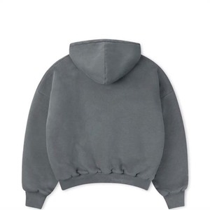 Vente en gros 2025 pulls à capuche 100% coton de qualité supérieure pour hommes nouveau design avec fermeture éclair logo imprimé pour l'hiver brodé - Product Image 6