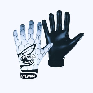 Gants de football gaélique GAA de qualité supérieure, antidérapants, légers, en latex allemand, avec sangle de poignet réglable sur mesure, haute qualité - Product Image 1