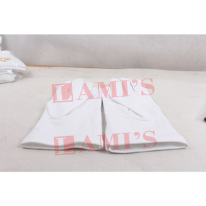 Guantes de Regalia masónicos con bordado dorado personalizado, guantes masónicos transpirables de algodón 100% para uniforme - Product Image 5