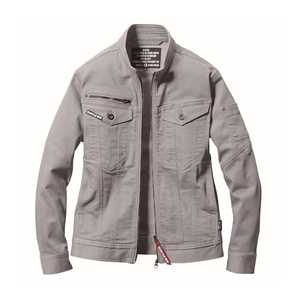 เสื้อแจ็คเก็ตทำงาน BURTLE 5001 ผ้าคอร์ดูร่าผสมเดนิมยืด ทนทาน ทรงเข้ารูป น้ำหนักเบา ชุดยูนิฟอร์มอุตสาหกรรม 男女兼用 แห้งเร็ว ป้องกันรังสียูวี - Product Image 5