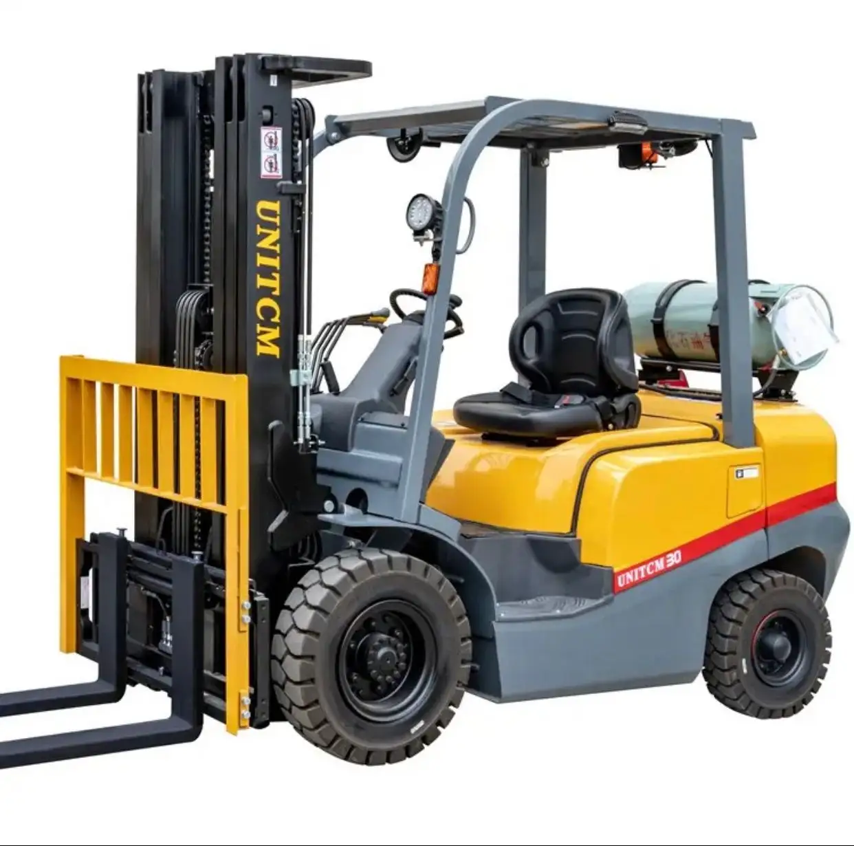 used brand construction 5 ton forklift max lift height FD50 5k 5000 kg forklift folklifter with side shift