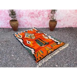 Tapis marocains faits main en laine, authentiques tapis berbères, laine naturelle, artisanat artisanal, taille et couleurs personnalisables, haute qualité - Product Image 2