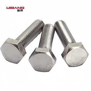 Vis hexagonales en acier au carbone galvanisé sur mesure DIN933/931, marque <span class=keywords><strong>YFN</strong></span>, écrous filetés 5/8"-60 UNC, métriques, fixations durables - Product Image 1