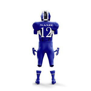 Camiseta de fútbol americano de manga corta de la mejor calidad, ropa deportiva transpirable, uniforme de sublimación de sarga - Product Image 6