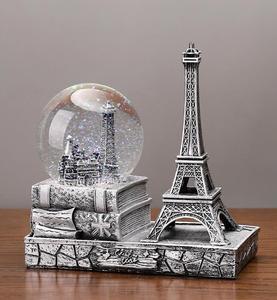 Articles de décoration de bureau, cadeaux de festival de remise des diplômes, globe à neige en résine - Product Image 2