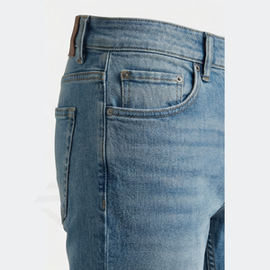 กางเกงยีนส์ผู้ชายสไตล์วินเทจขายดี ดีไซน์ทันสมัย เอวกลาง แห้งเร็ว ระบายอากาศดี สไตล์ลำลอง - Product Image 5