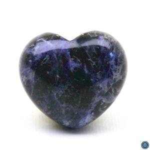 Cristal de alto pulido de piedras preciosas naturales en forma de corazón de sodalita de calidad superior con técnica de tallado regalo/Decoración de meditación - Product Image 4