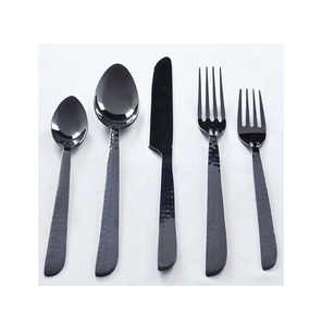 Couverts traditionnels en argent Offre Spéciale acier inoxydable titane argent avec poignée ensemble de couverts sûrs et sains pour un usage quotidien - Product Image 6