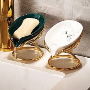 Jabonera de Mármol de la Colección Quality con Logotipo Personalizado, Diseño Clásico Autoadhesivo, Forma Cuadrada para Baño - Product Image 5