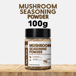 ORGANIC FIELDS 100g 80% Esencia de Champiñones Aromáticos en Polvo, Mezcla de Especias en Caja y Bolsa - Product Image 2