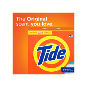 Tide Original Scent Powder Detergent Powerful <b>Stain</b> <b>Removal</b> and Brightening Action in a Classic Powder - Product Image 2