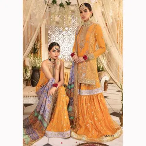 Лучшее качество пакистанское модное вечернее платье с вышитым логотипом для женщин/новое летнее женское модное вечернее платье
