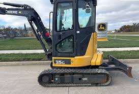 Maquinaria Pesada para Movimiento de Tierras, Mini Excavadora Hidráulica de Orugas JOHN DEEREE 35G, 14-15 Toneladas, Motor, Rodamientos, Caja de Cambios, Precio al por Mayor - Product Image 3