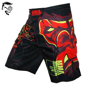 Direct Factory Customized Premium Quality Lightweight <b>MMA</b> Boxing <b>Shorts</b> with Own Logo Sportswear <b>for</b> Martial Arts OEM Service - Product Image 3