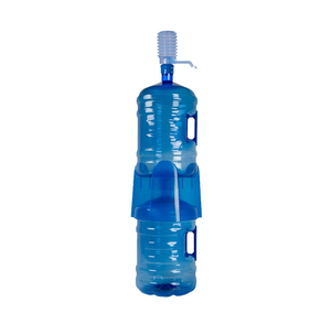Apilador de botellas de polipropileno (PP) de un solo nivel al por mayor superventas de calidad superior para almacenar botellas de agua de 5 galones - Product Image 1