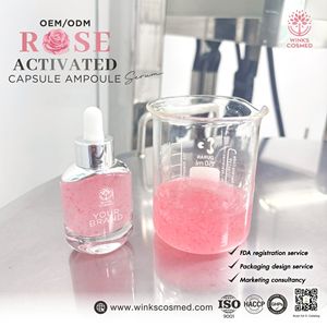 Suero Facial Iluminador con Niacinamida y Rosa Tudor, 30 ml, Hidratante, Reafirmante y Nutritivo, OEM ODM - Product Image 2