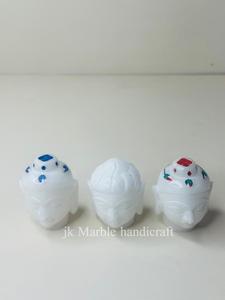 Handmade Tùy Chỉnh Nhựa Thủ Công Mỹ Nghệ Màu Sắc Đẹp Tinh Khiết Đá Cẩm Thạch Phật Mặt Bức Tượng Giá Tốt Nhất Bán Buôn Thần Tượng Với Phước Lành Bức Tượng - Product Image 3