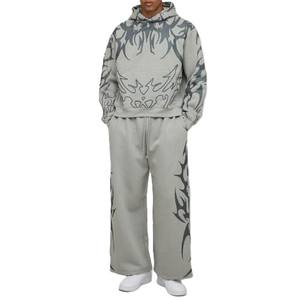 Chaqueta Cortavientos de Felpa 100% Algodón, Diseño 2026, Transpirable, de Secado Rápido, Lavado Ácido, Estilo Urbano Informal, para Niños, Ropa Deportiva - Product Image 1