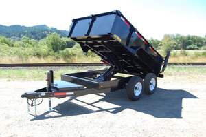 <b>Cheap</b> 10k Mid Size Dump Agriculture Farm Dump Trailer Single Axle Hydraulic Tipping Trailer 10 Tons <b>for</b> <b>Sale</b> - Product Image 3
