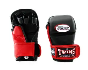 Twins Grappling Gloves Custom Made Half Finger Boxing Gloves High Quality MMA Gloves Professional Training Gears