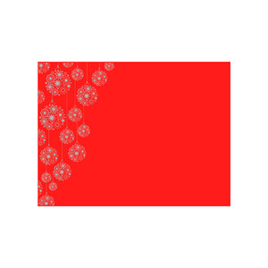 Mantel Rojo de 30x40cm con Estampado Plateado, Toallas de Papel Suaves y Secas, 150 Piezas, B2B - Product Image 2