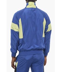 Venta al por mayor de los hombres de nailon ligero 100% poliéster Zip Windbreaker chándal totalmente personalizado Logo Stand Collar bordado Decoración - Product Image 2