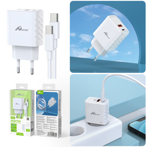 Adaptador GAN PD20W tipo C, carga rápida de 20W para auriculares, teléfonos, uso doméstico e industrial, compatible con los estándares de la UE, Reino Unido y EE. UU. - Product Image 3