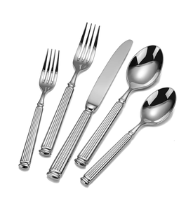 Stainless Steel Cutlery Set Vintage Style Standard Quality Flatware Set Mirrored steel For <b>Wedding</b> Use Highly Polished - Product Image 5
