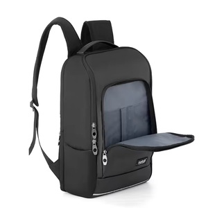 NATOLI VITALITY B12 New Fashion Unisex Laptop <b>Backpack</b> High Quality Polyester Zipper Closure <b>Black</b> <b>Waterproof</b> Excellent - Product Image 3