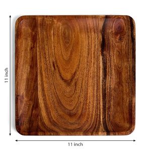Plato de servicio de madera hecho a mano Premium más vendido para tablas de charcutería, ideal para entretener a los invitados con estilo en casa - Product Image 6
