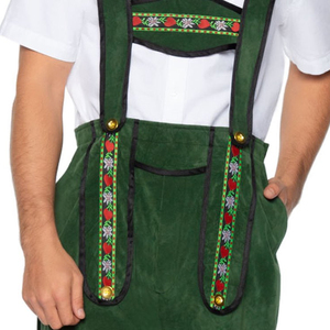 2024 New Stylish Bavarian Lederhosen Kniebund Men's Trachten Leather Pants MESS SPORTS Quick Dry & Breathable Wholesale - Product Image 6